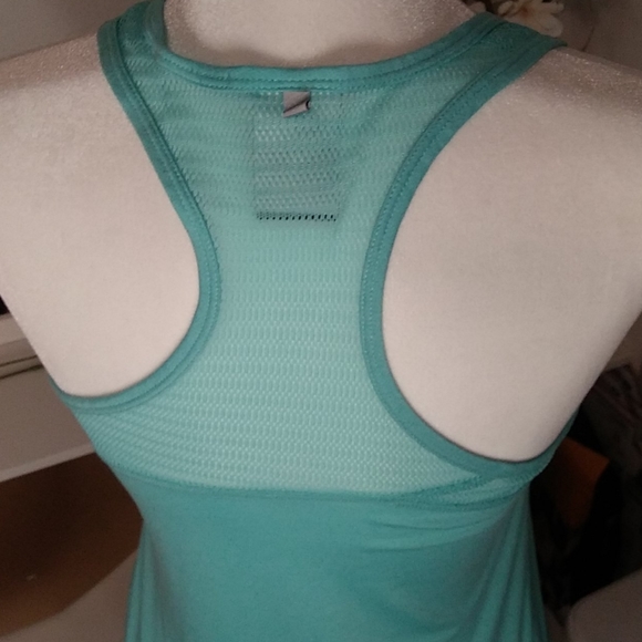 Nike Dri-Fit teal racerback tank - Picture 3 of 9
